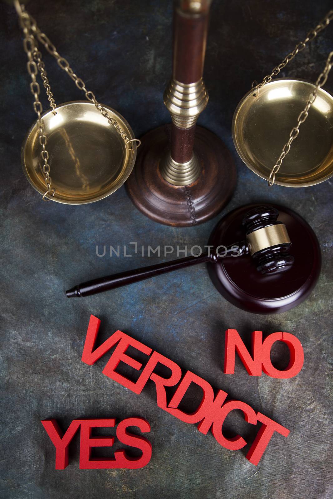 Verdict, Court gavel,Law theme, mallet of judge by JanPietruszka
