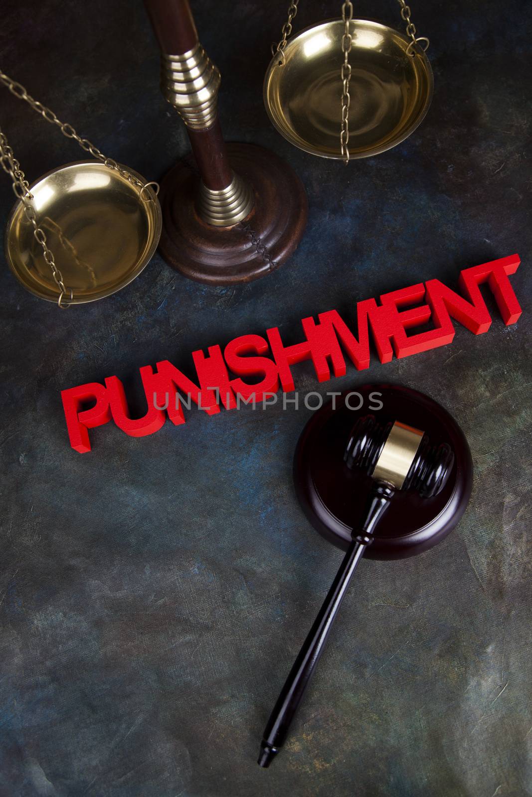 Punishment, Justice concept, Court gavel,Law theme, mallet of ju by JanPietruszka