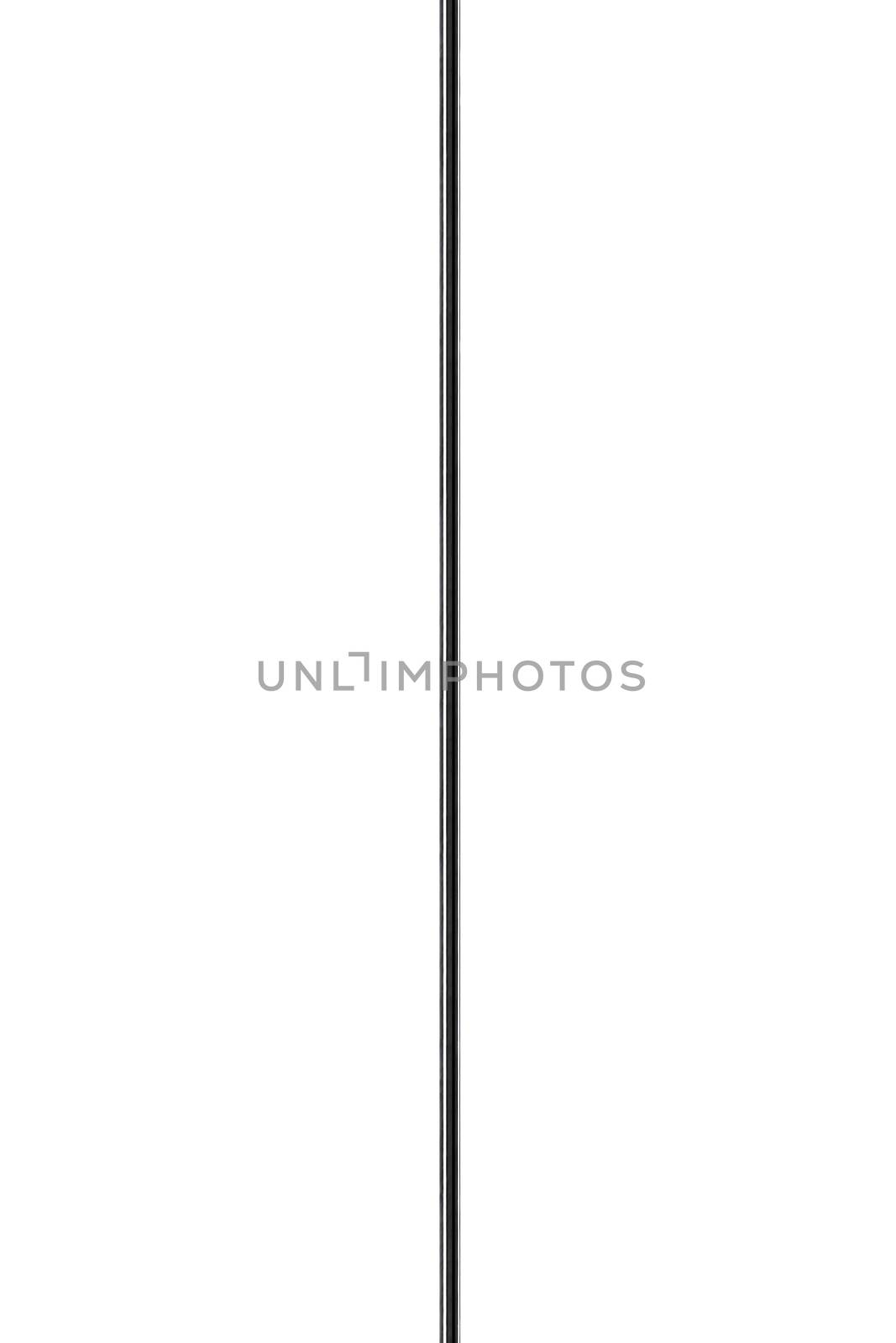 poledance pole against white background by kokimk