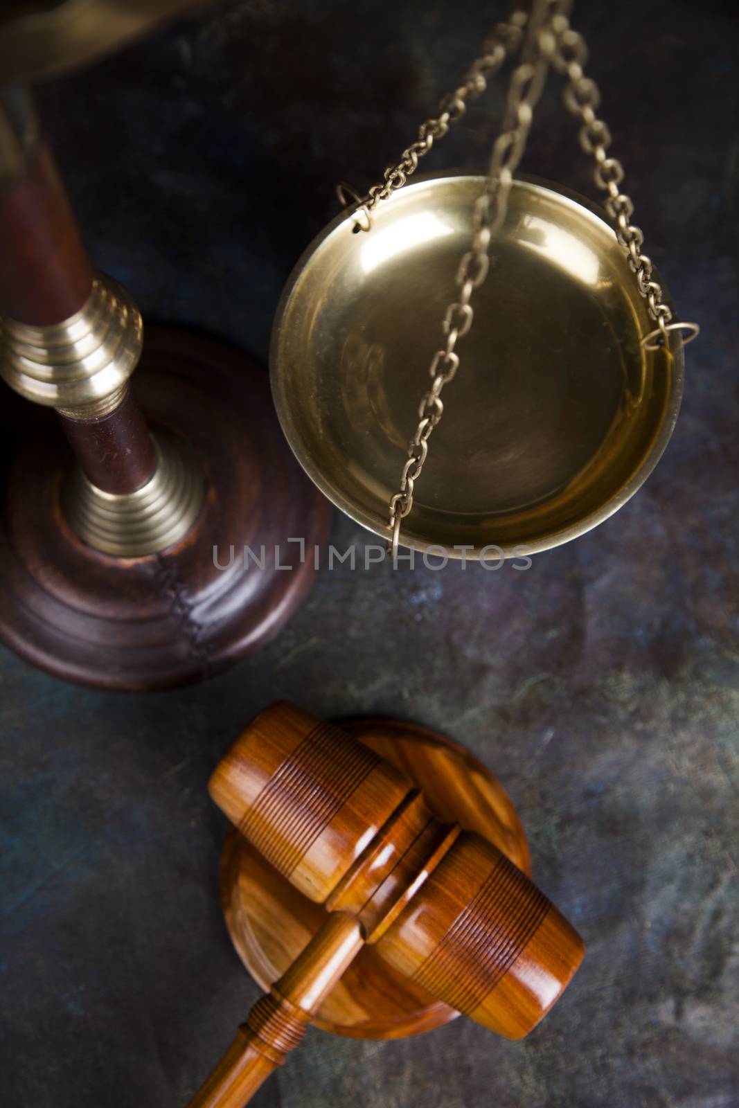Gavel, Mallet of justice concept