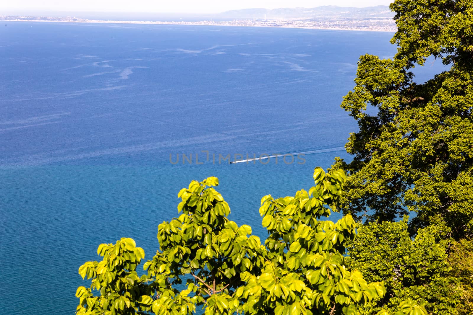 Tindari, Sicily (Italy): The beautiful Sicilian coast in the afternoon in spring time