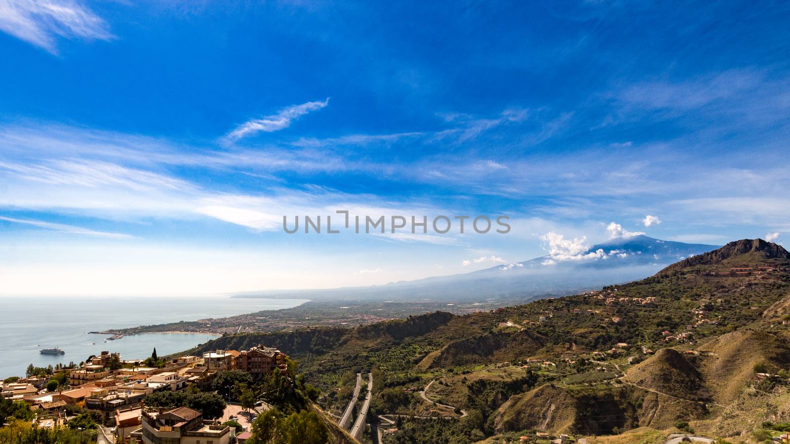 View from Taormina by alanstix64