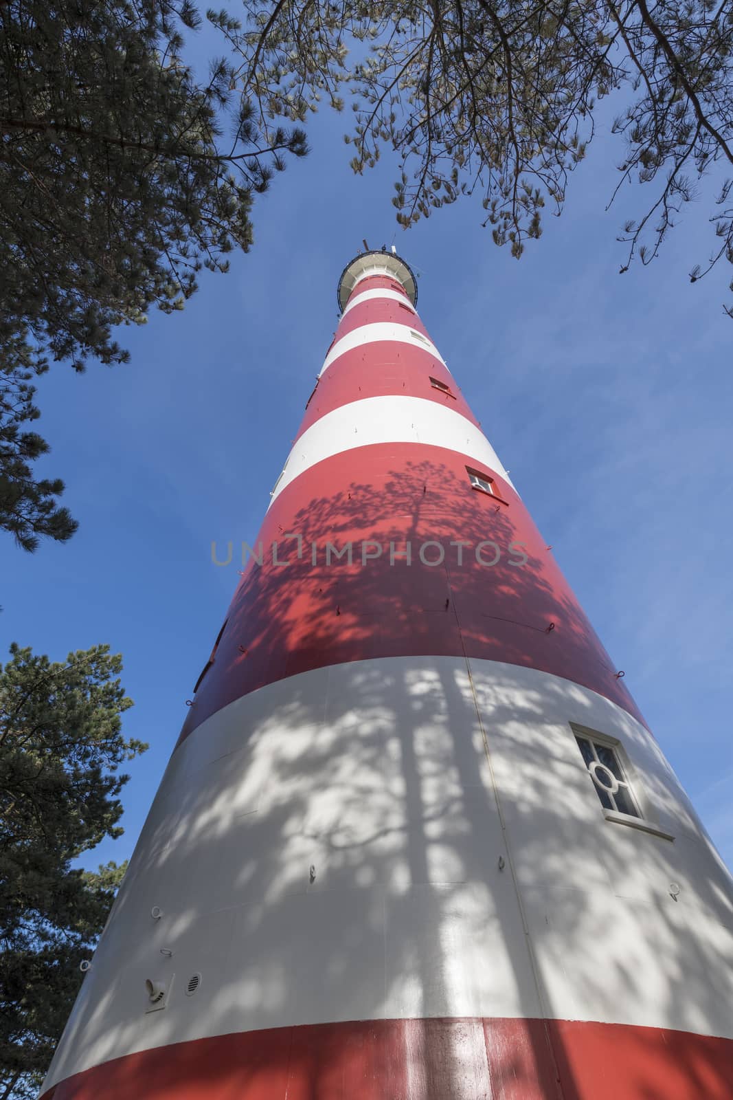 Lighthouse of the island Ameland in wide angle
 by Tofotografie