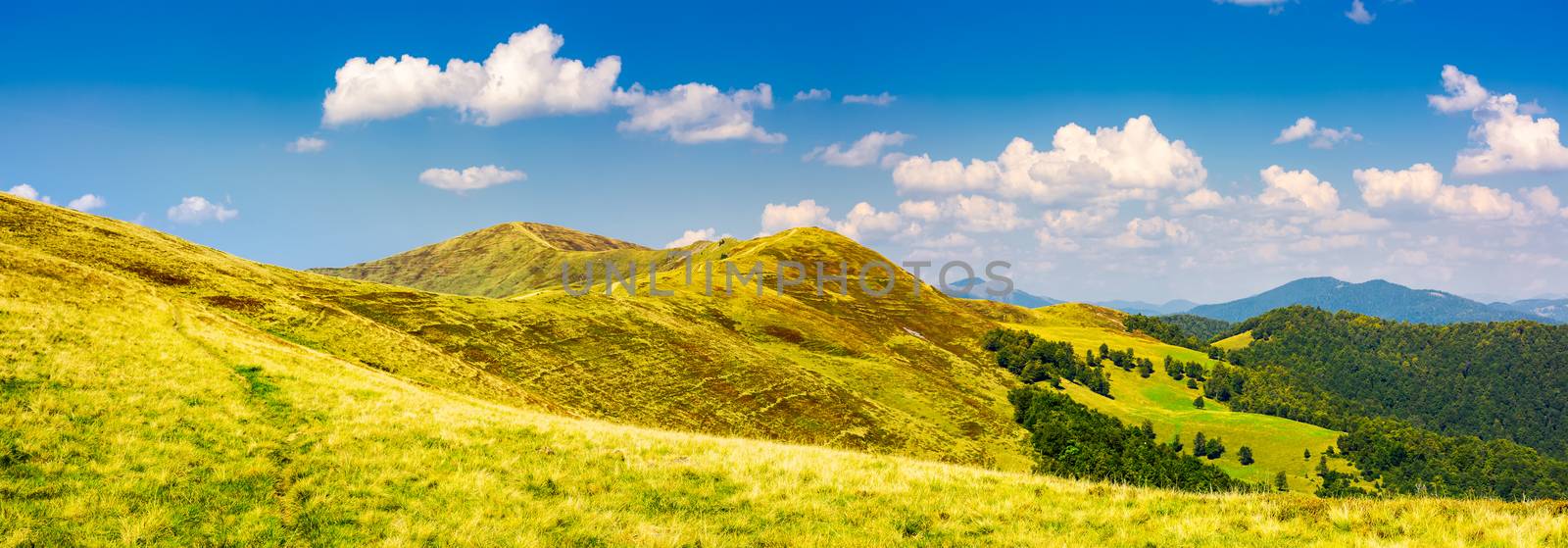 panorama of Krasna mountain ridge by Pellinni