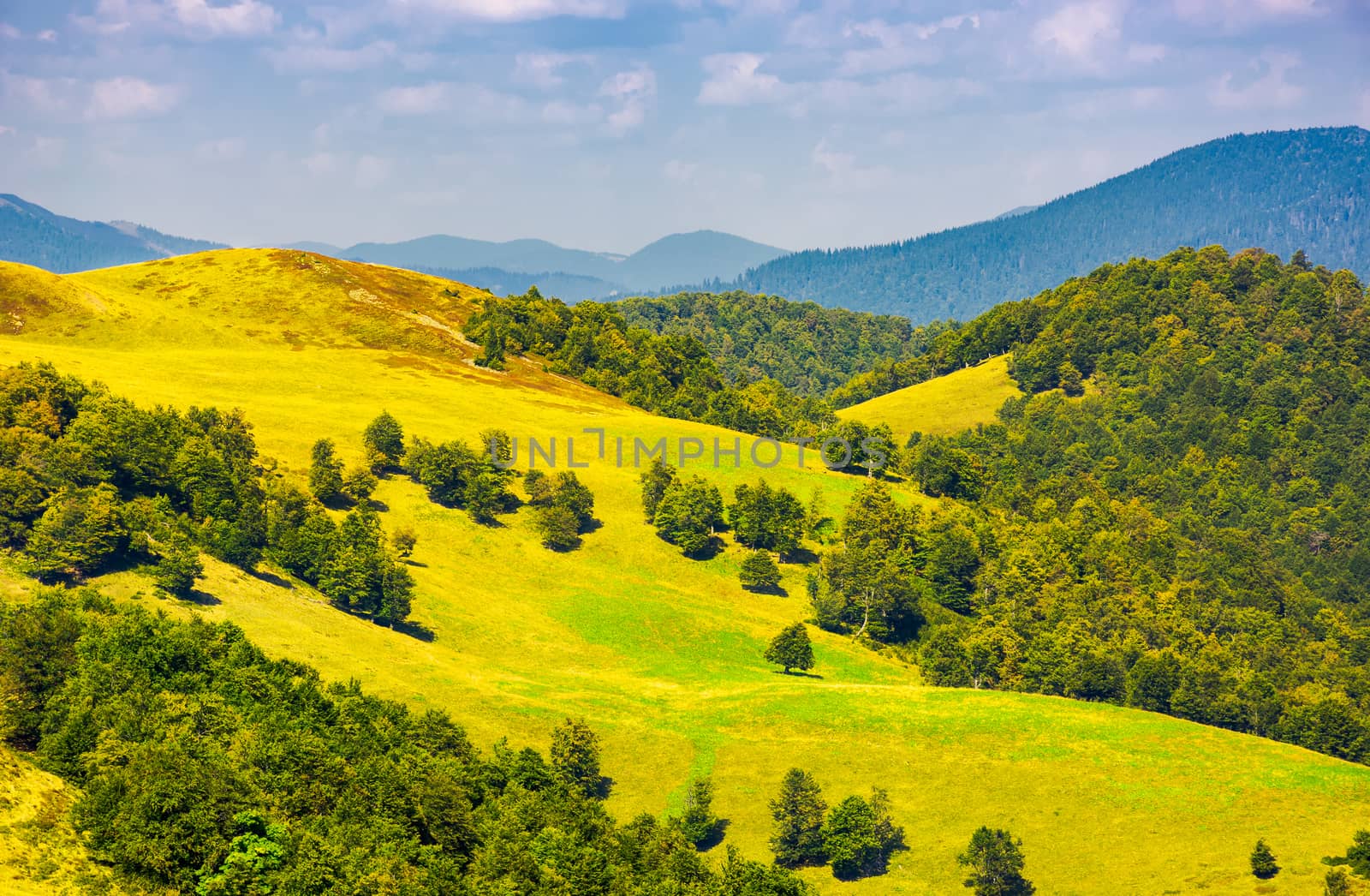 beautiful landscape of Krasna mountain ridge by Pellinni