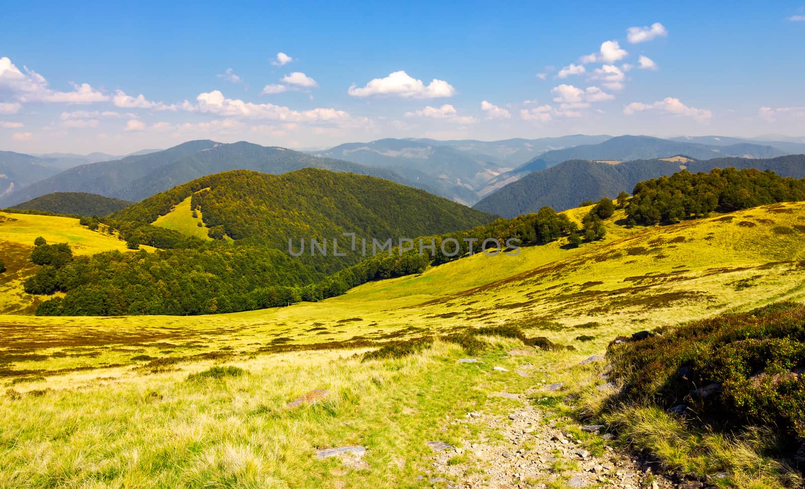beautiful landscape of Krasna mountain ridge by Pellinni
