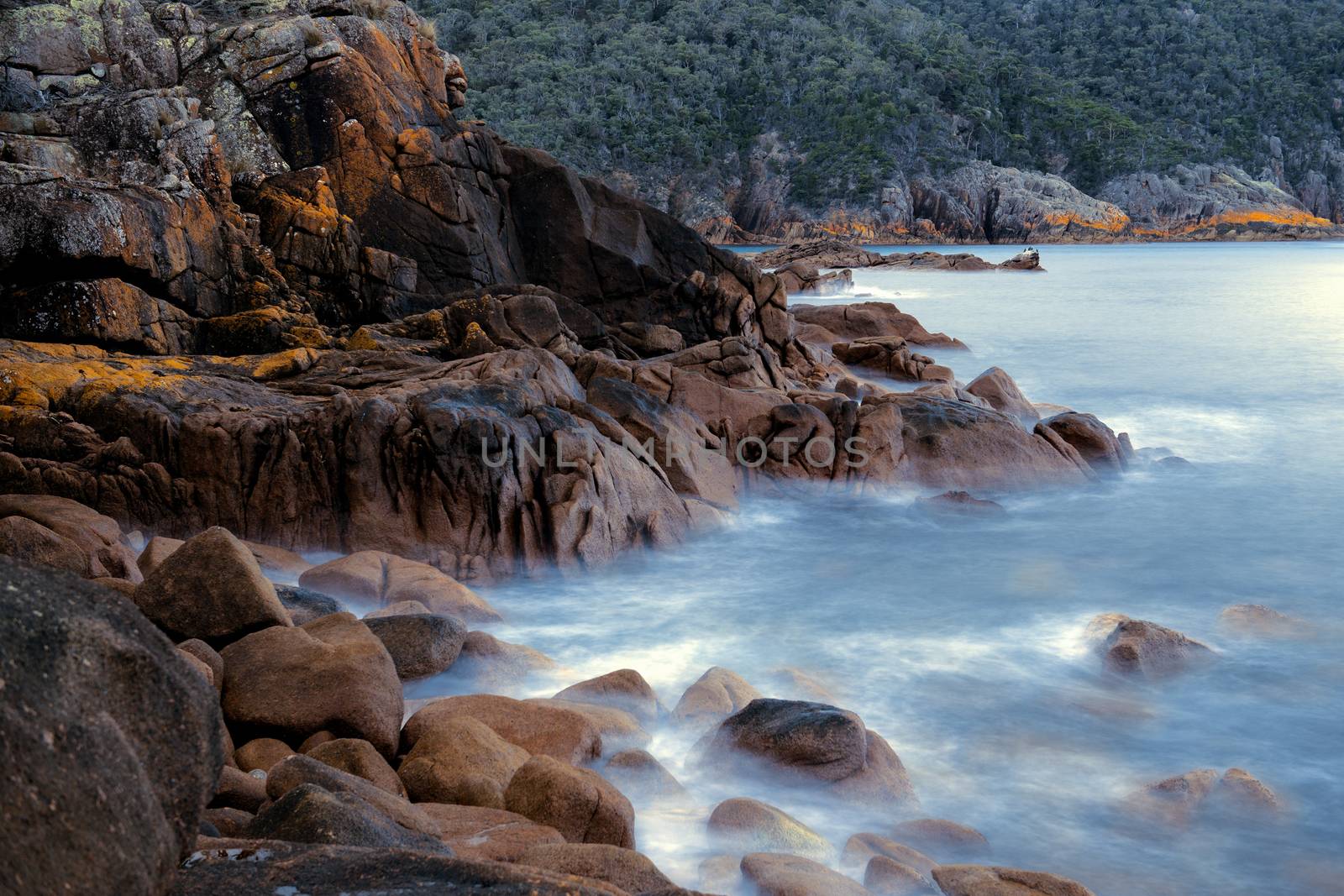 Sleepy Bay in Freycinet National Park by artistrobd