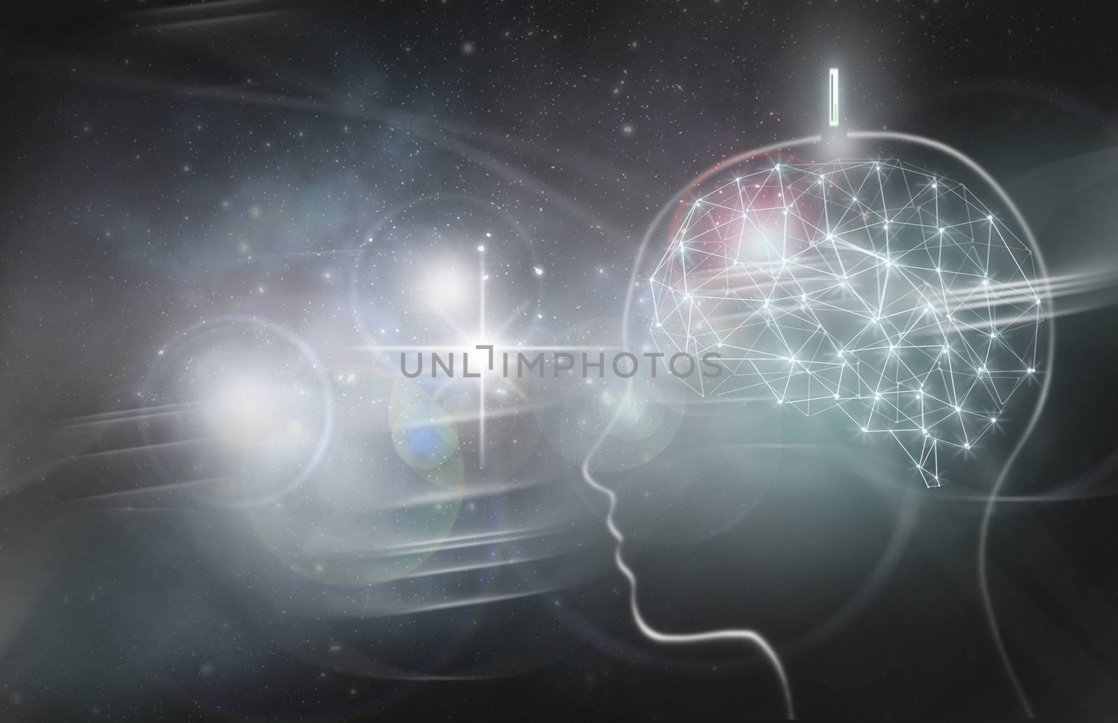 Human brain implant by unikpix