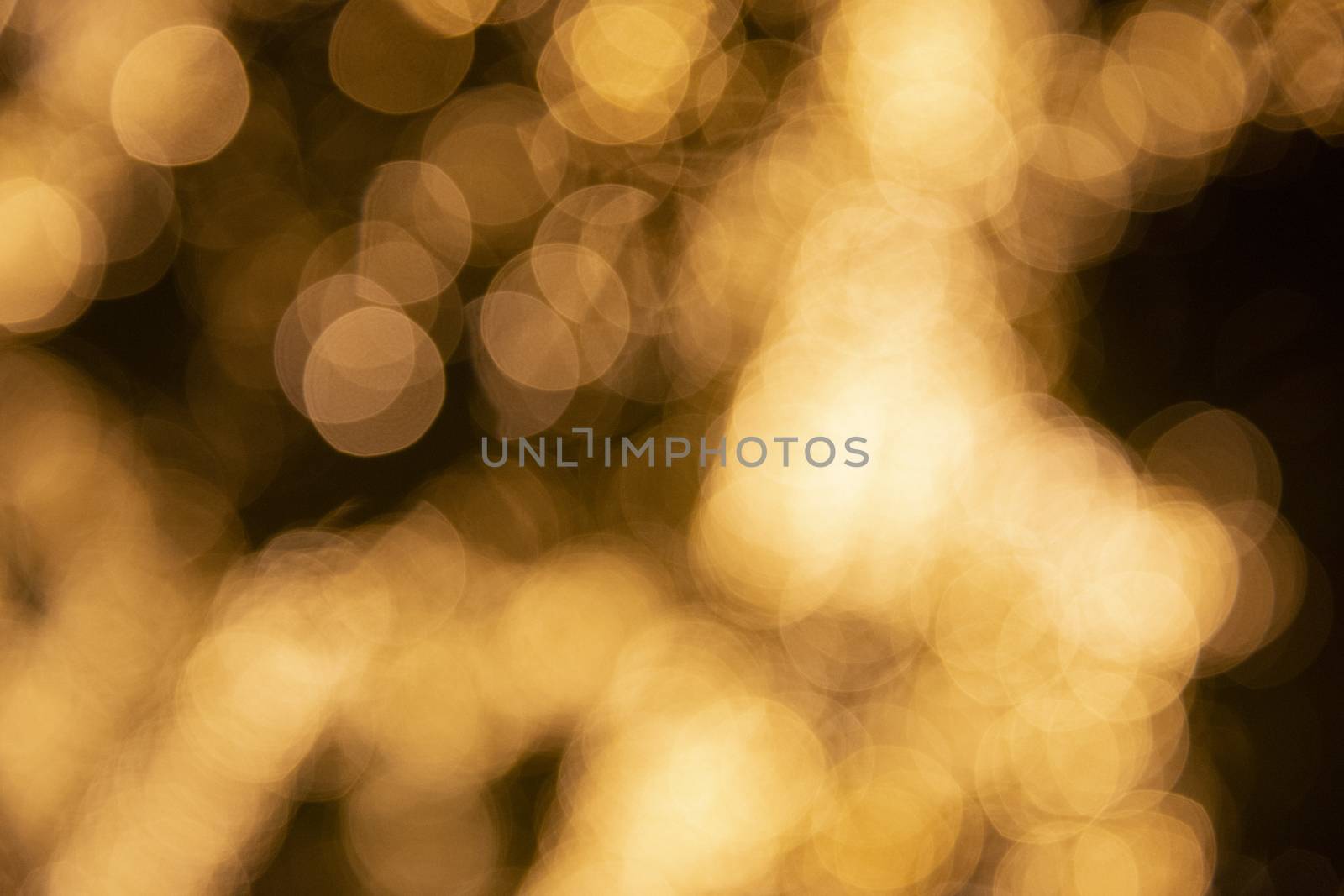 Close up of gold bokeh by artistrobd