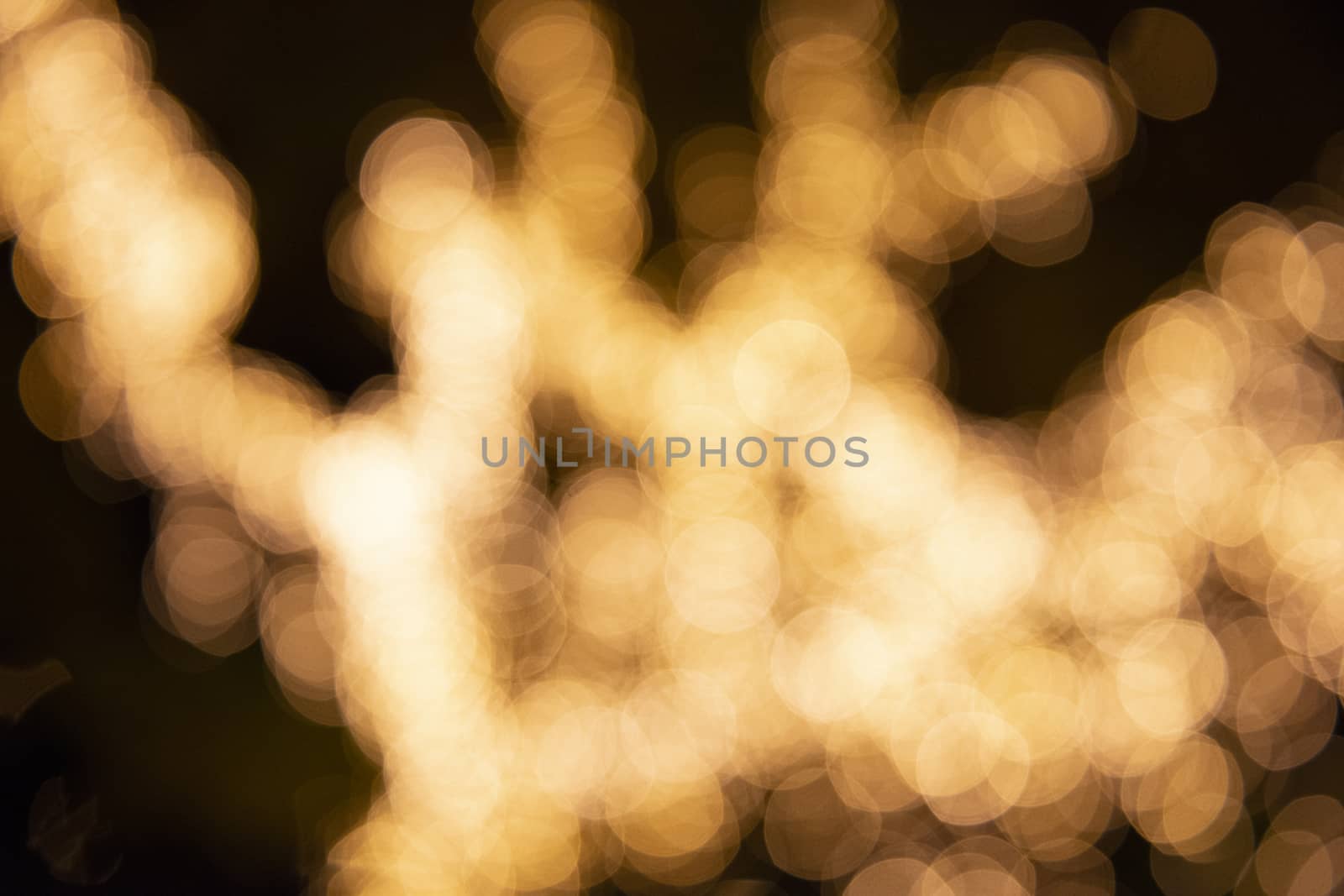 Close up of gold bokeh by artistrobd
