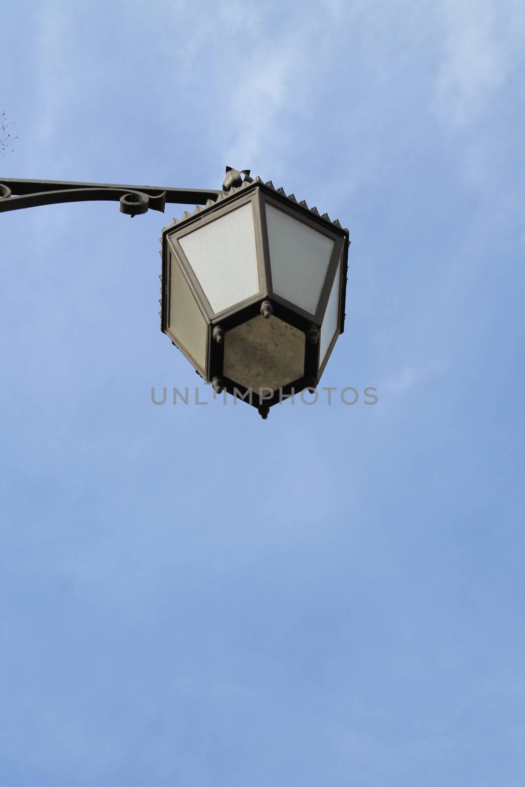 street lamp in Gothic style