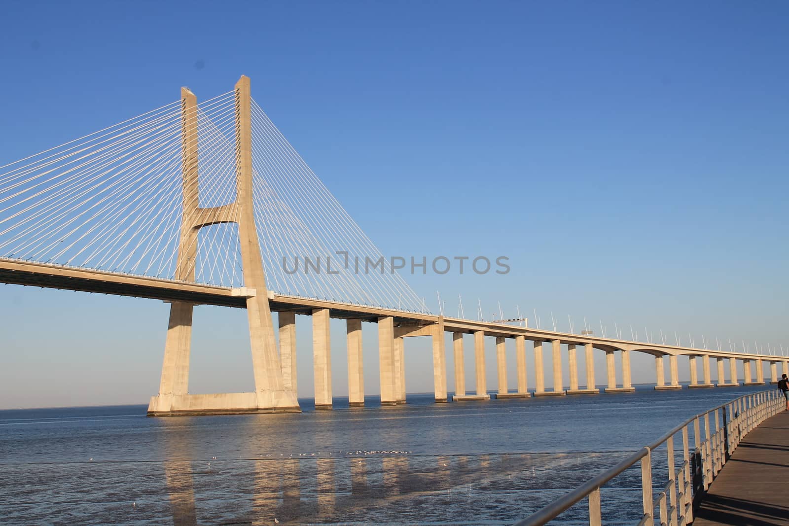 bridge Vasco da Gama lisbon by lovecomunication