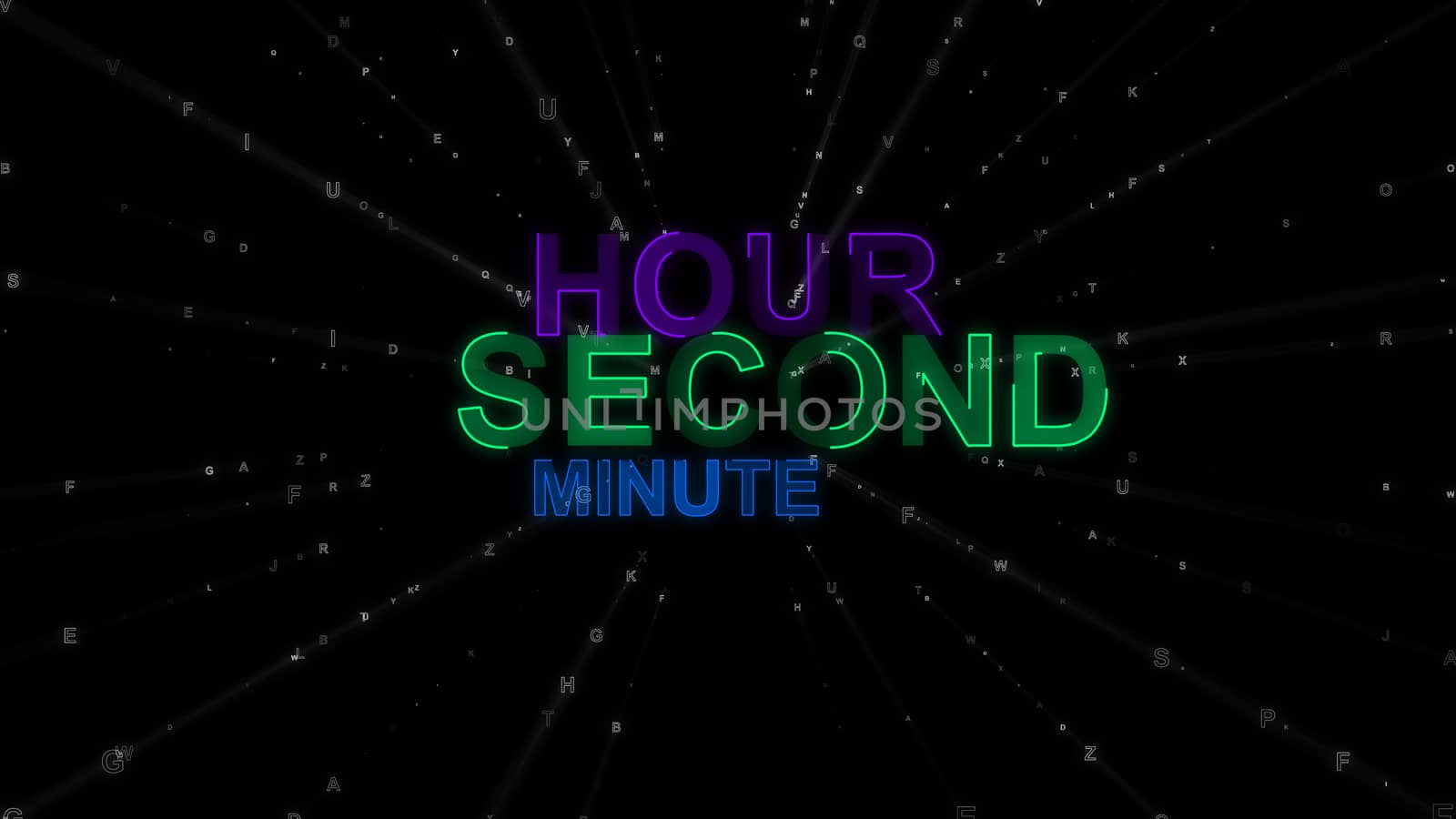 Hour, Minute, Second as Concept Words by klss