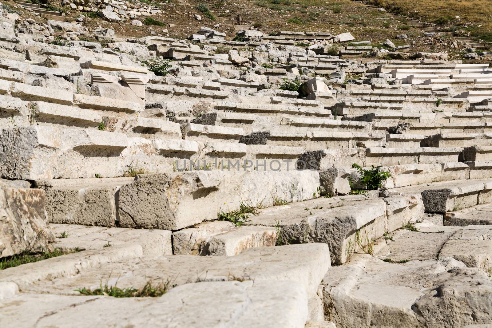 Theatre of Dionysus at the Acropolis in Athens, Greece