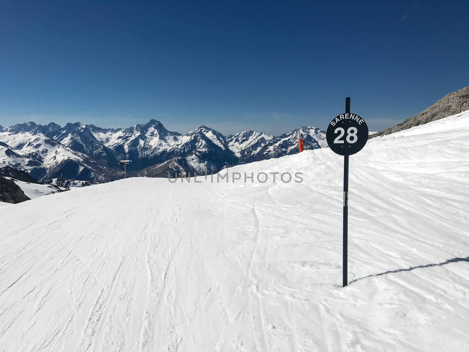 Winter images from the Ski Domain of Alpe d'Huez - France