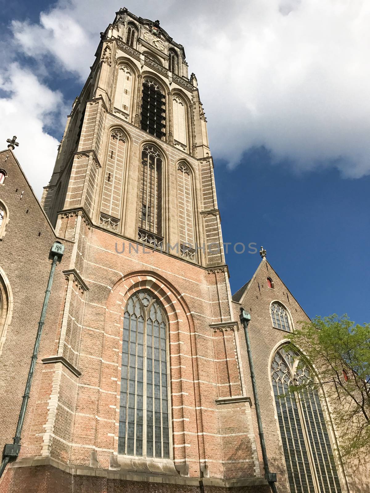 St. Lawrence Church, a Protestant church in the town centre of Rotterdam