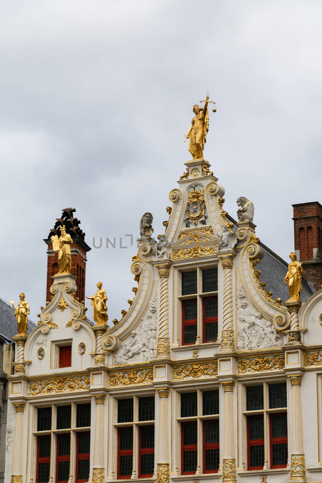 Burg Square Bruges by Kartouchken