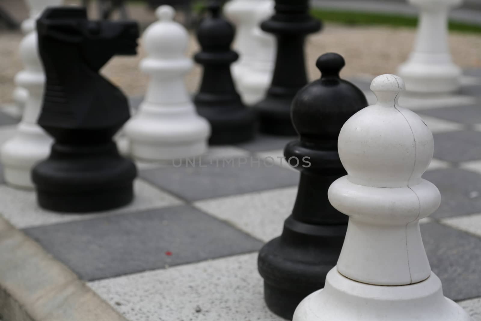 Chess in open air by Kartouchken