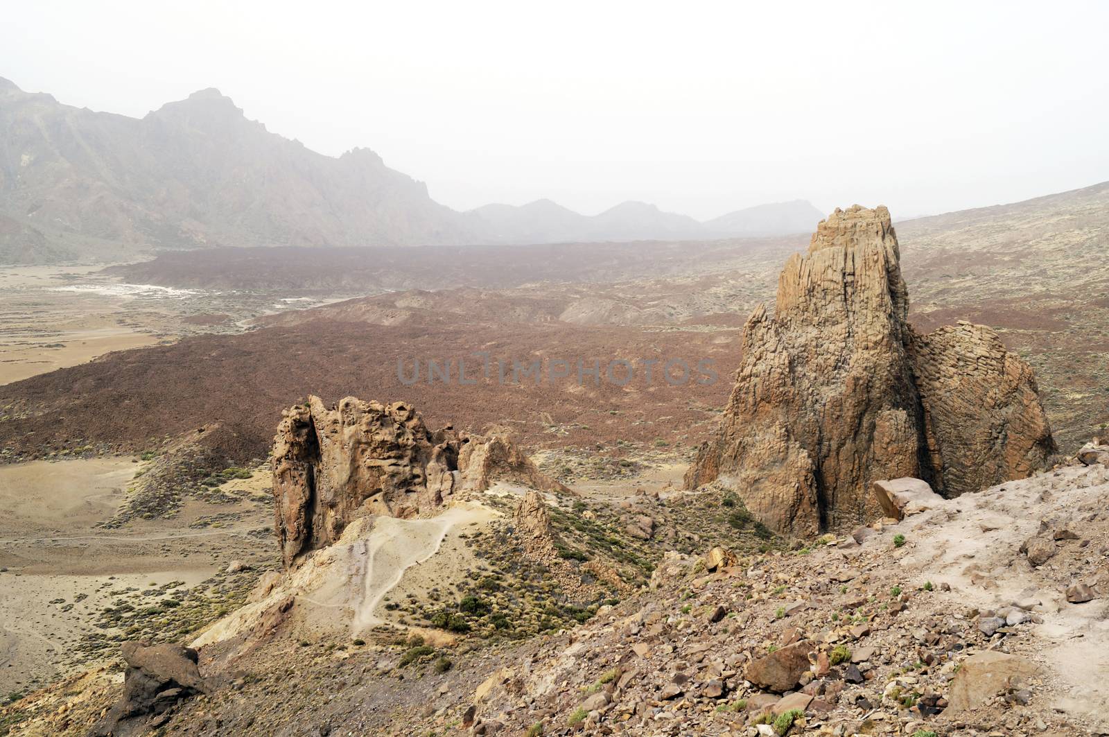 Rock formations at Teide National Park by magraphics