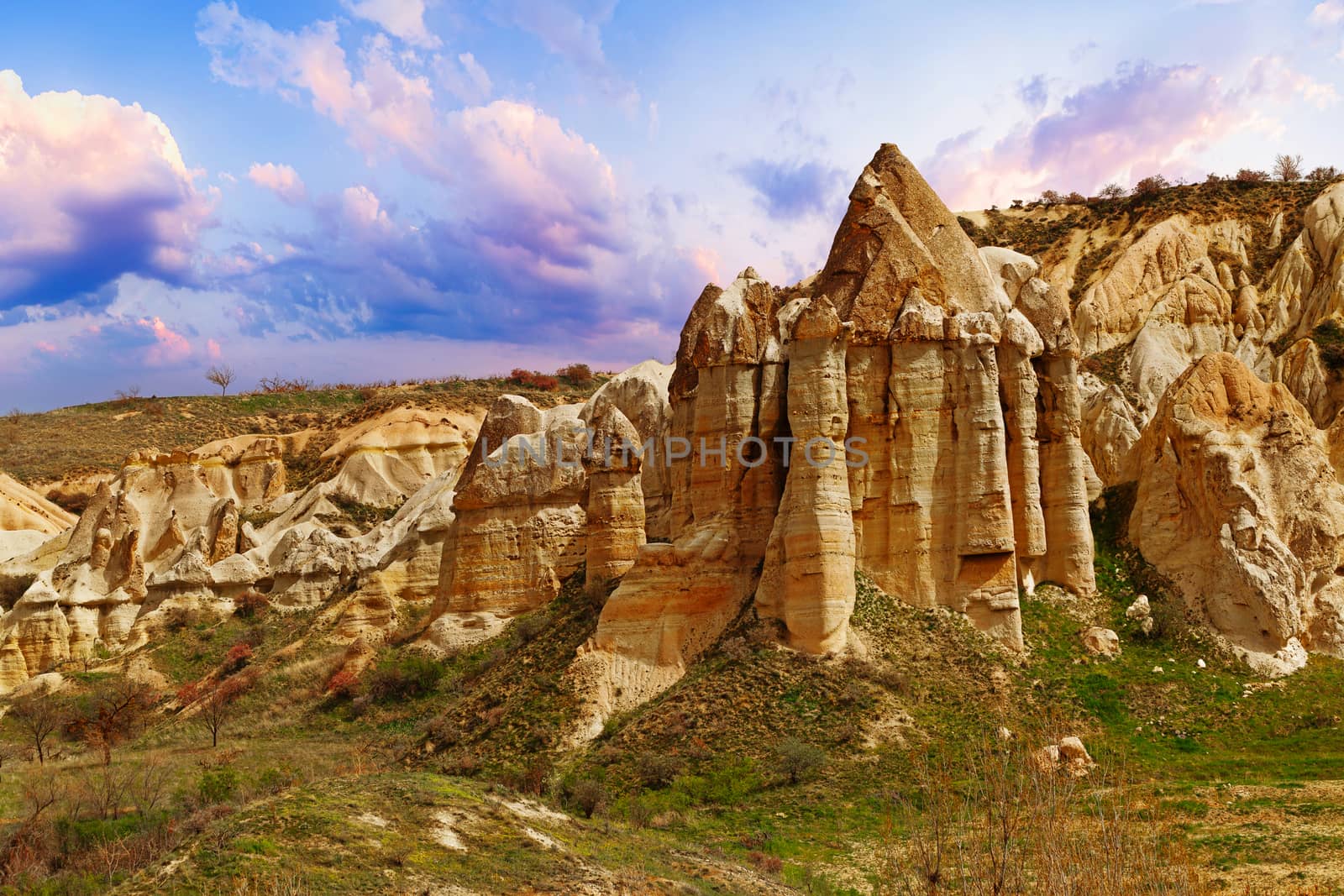 Love valley near Goreme, Turkey by igor_stramyk