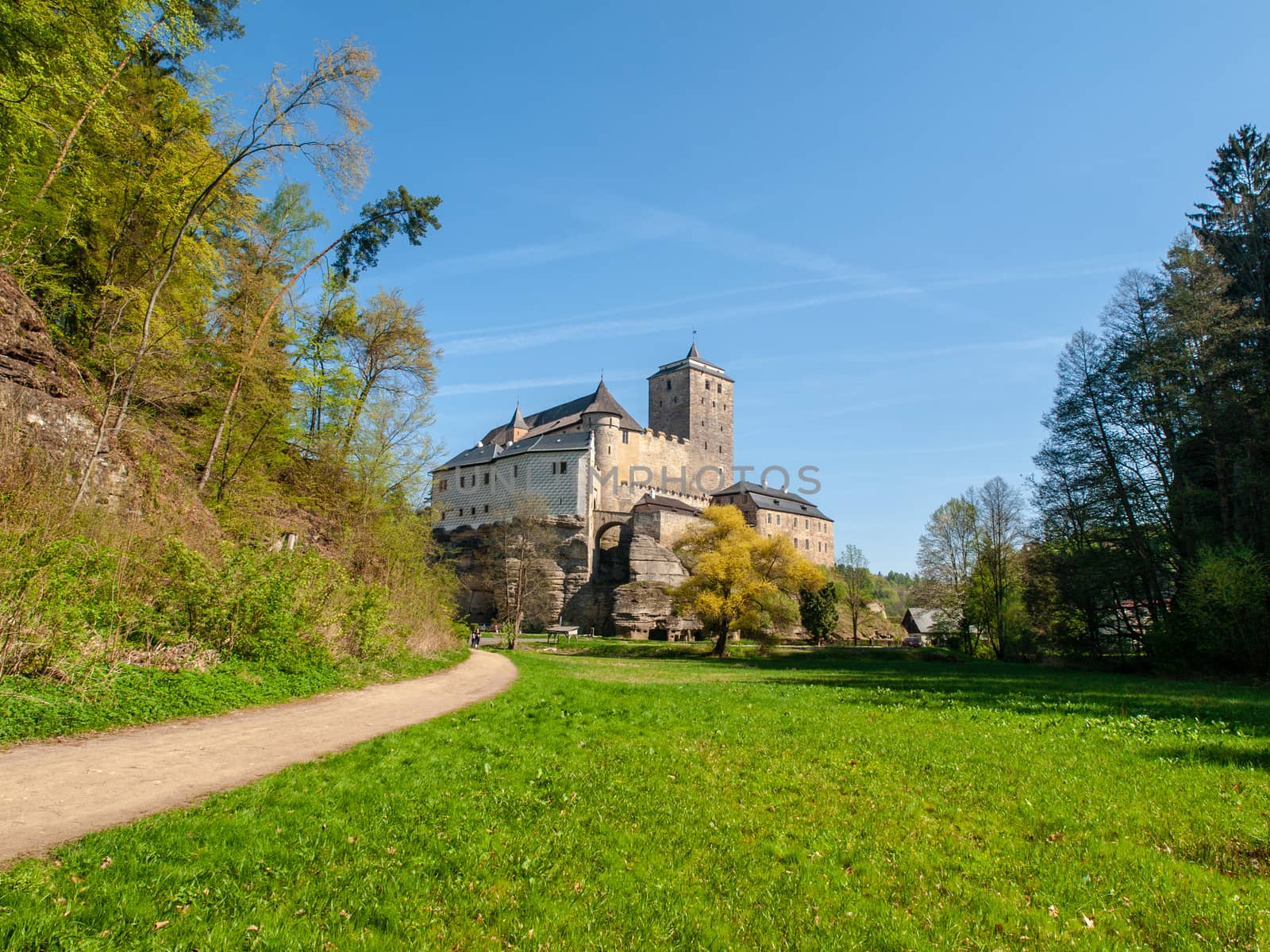 Kost Castle in Bohemian Paradise, Czech Republic by pyty