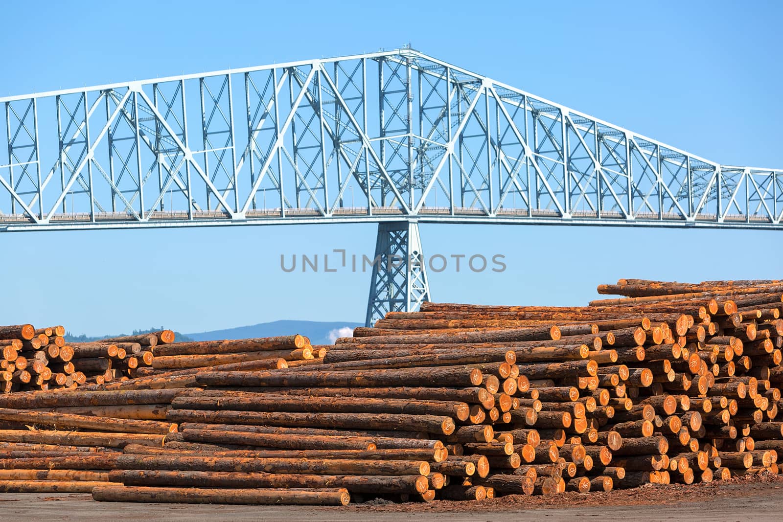 Lumber Mill in Rainier Oregon by Davidgn