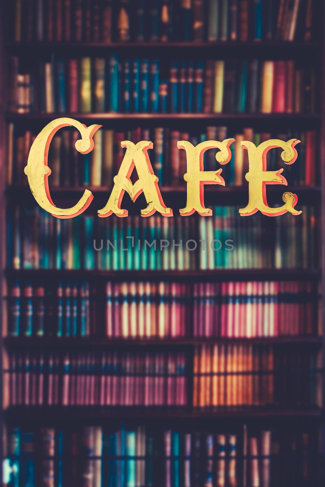 Book Store Cafe by mrdoomits