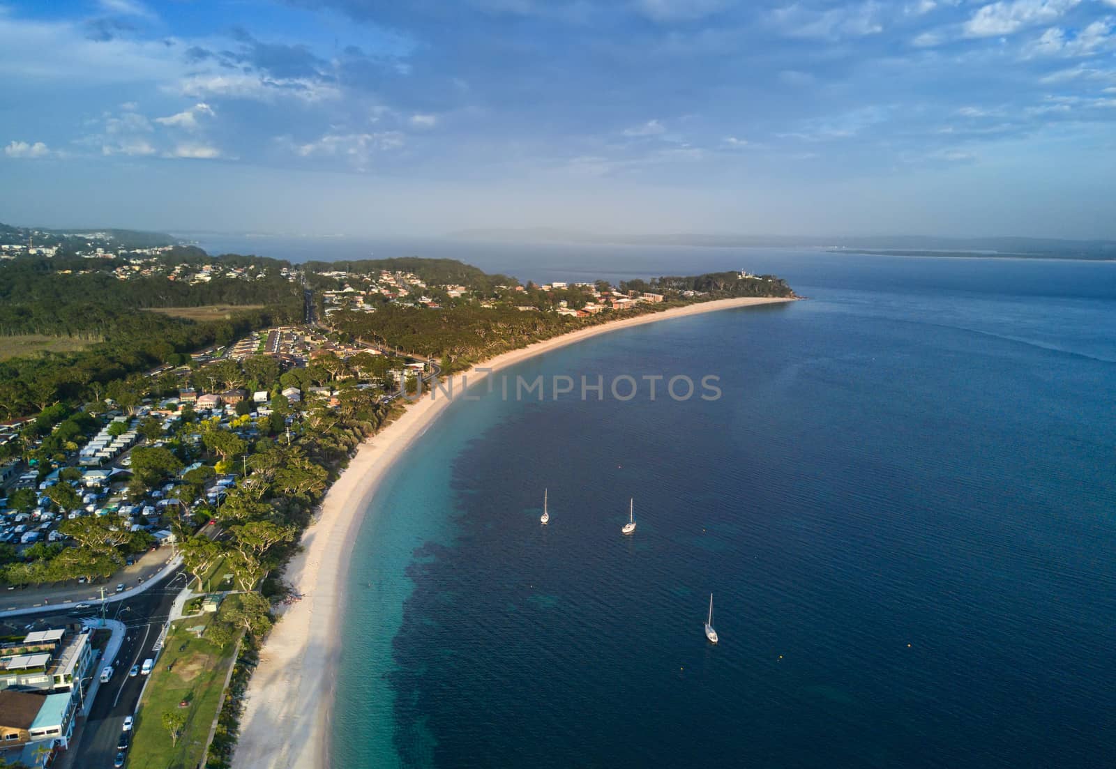 Views over Shoal Bay Port Stephens by lovleah