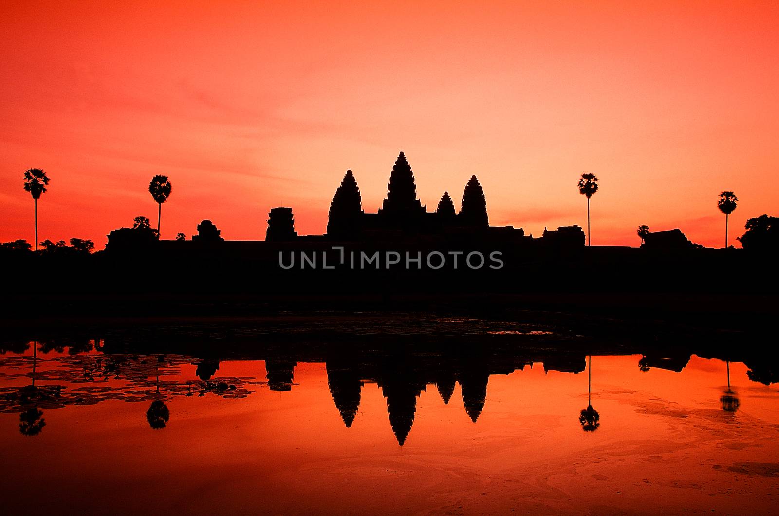 Angkor Wat temple in Cambodia. by jee1999