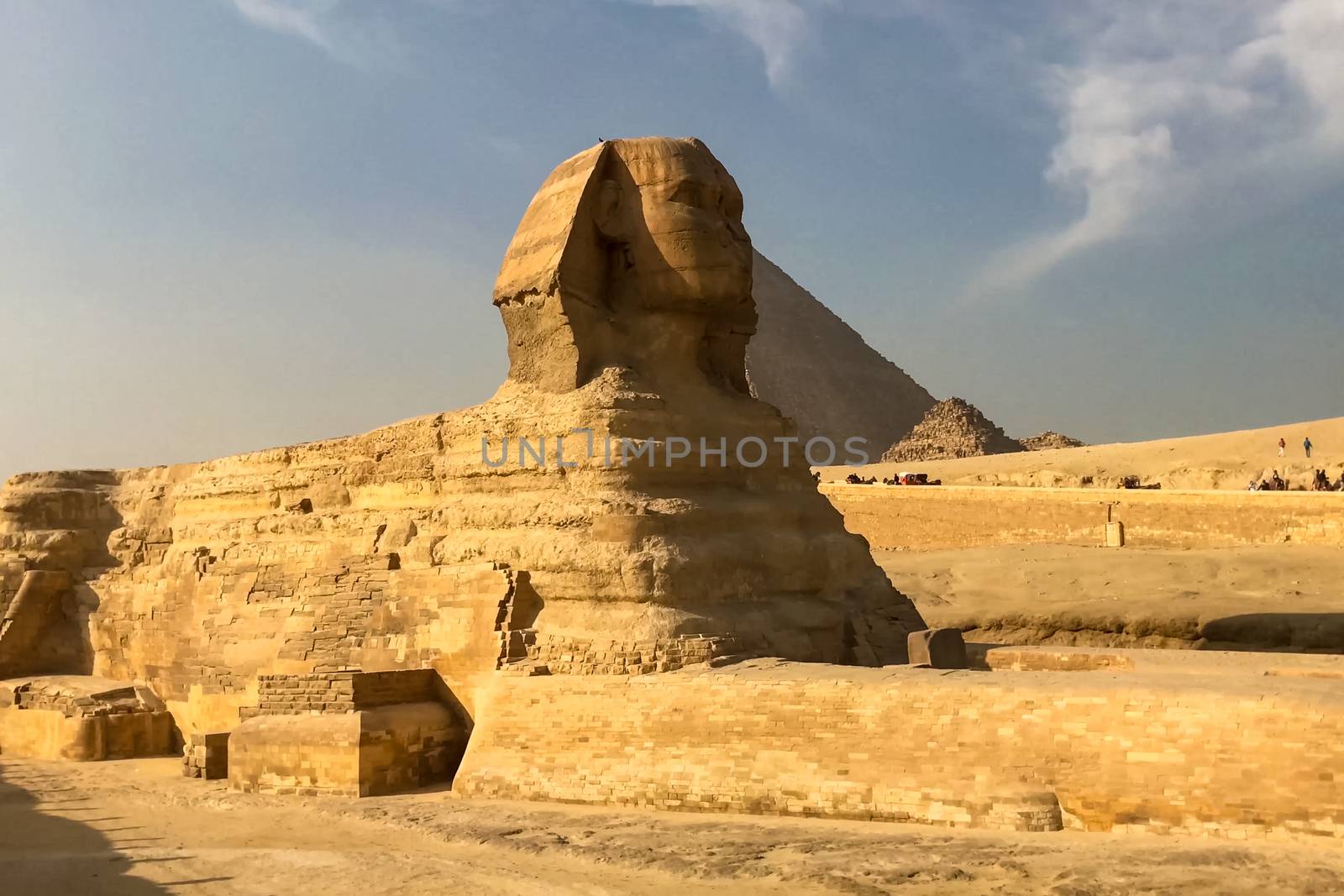 The Great Sphinx. Egyptian Sphinx. The seventh wonder of the world. Ancient megaliths by nyrok