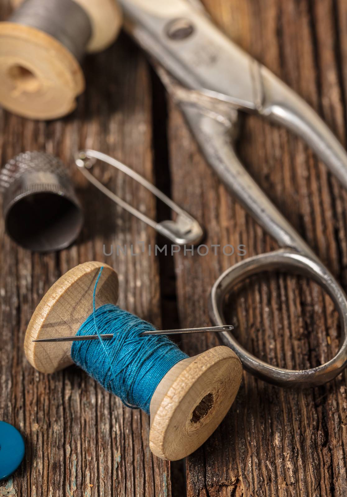 thread and sewing accessories  by MegaArt