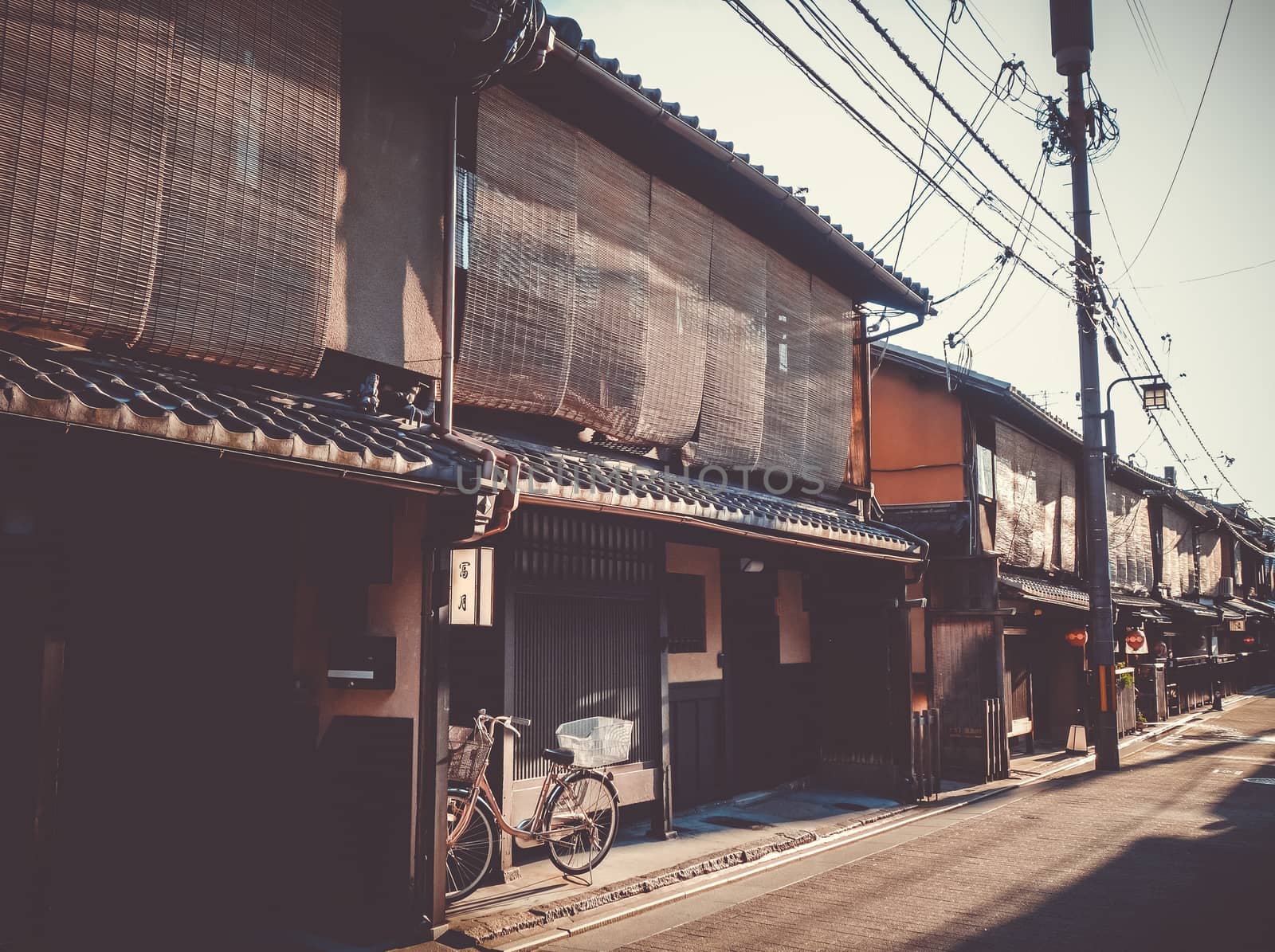 Traditional japanese houses, Gion district, Kyoto, Japan by daboost