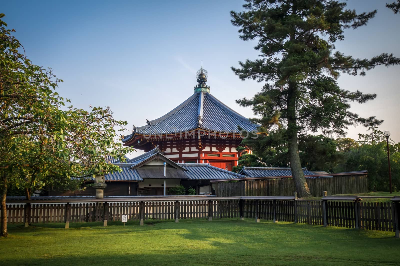 Nanendo building in kofuku-ji buddhist temple, Nara, Japan