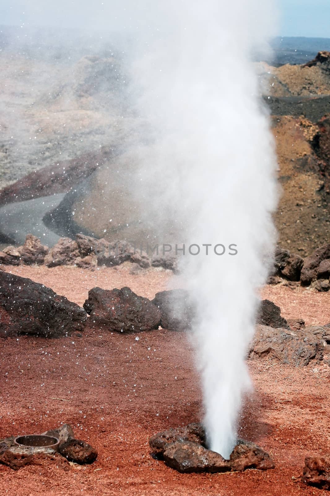 Volcanic Activity in Timanfaya National Park Lanzarote by phil_bird