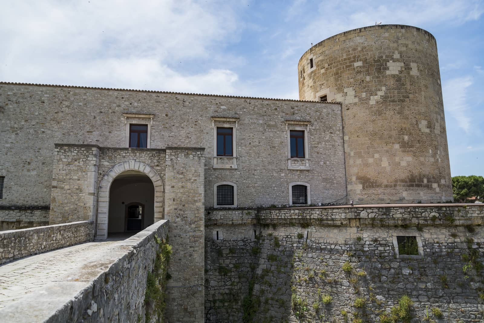 Castle of Venosa. Basilicata. Italy. by edella