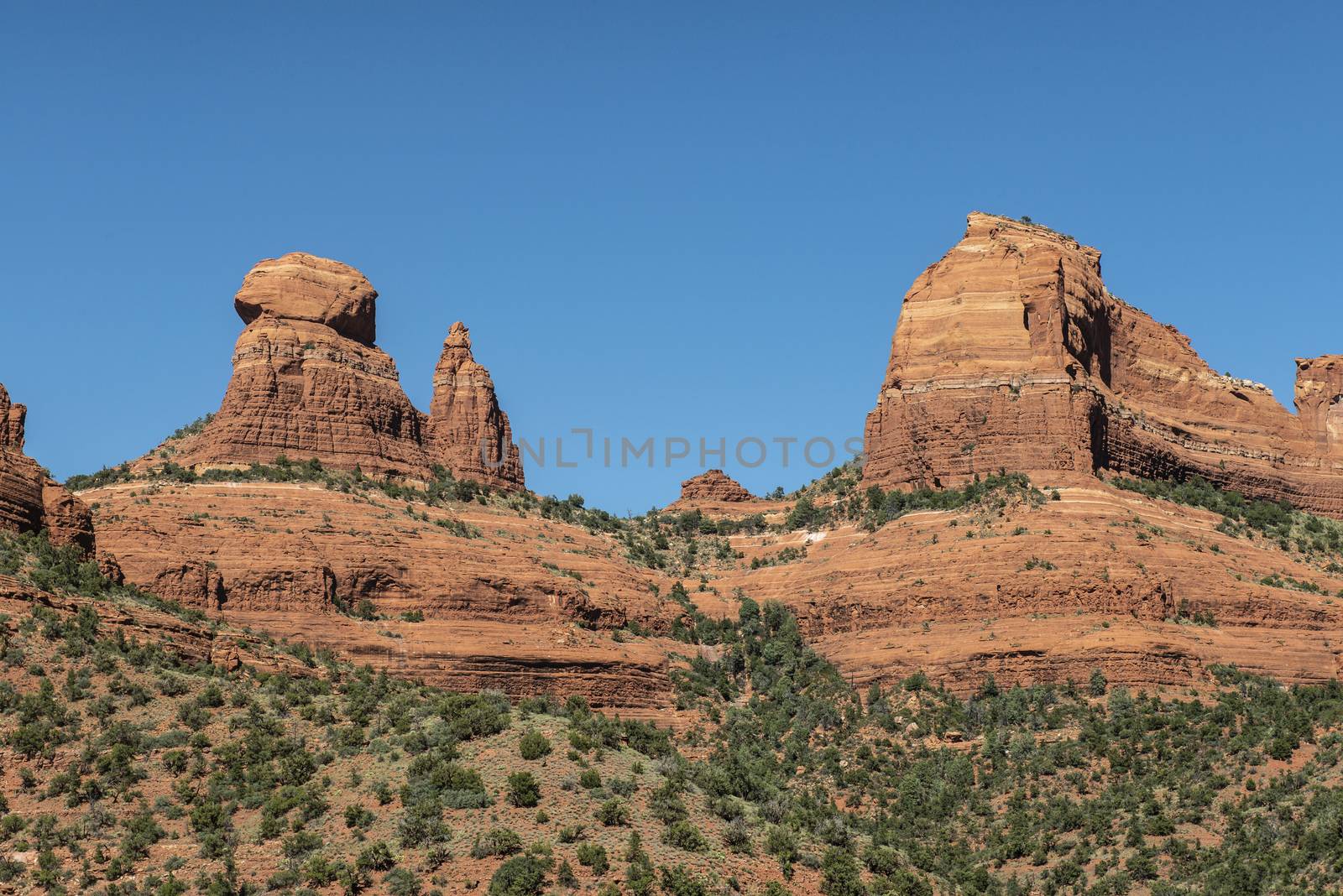 View from Schnebly Hill Road in Sedona, Arizona by Njean