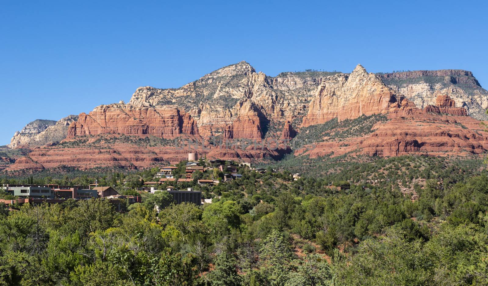 View from Schnebly Hill Road in Sedona, Arizona by Njean