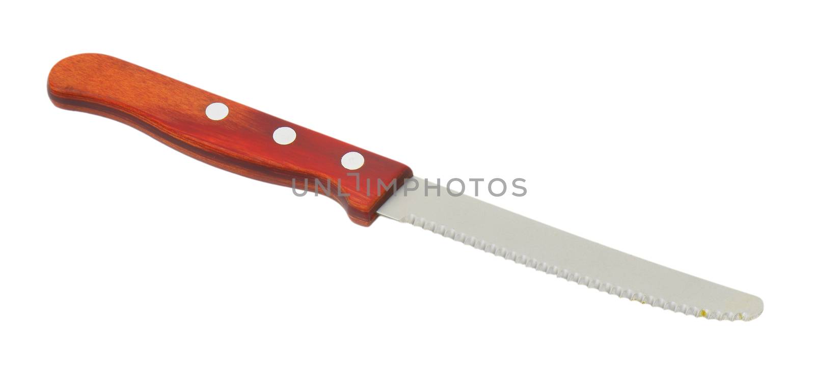 serrated kitchen knife by Digifoodstock
