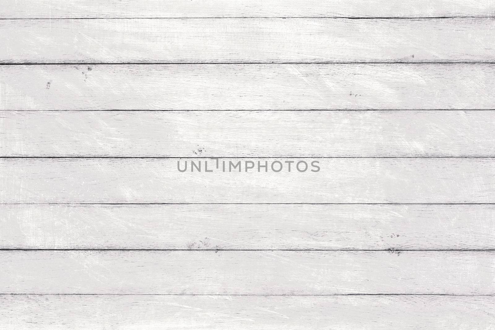 Wood texture background, white wood planks. Grunge washed wood wall pattern.