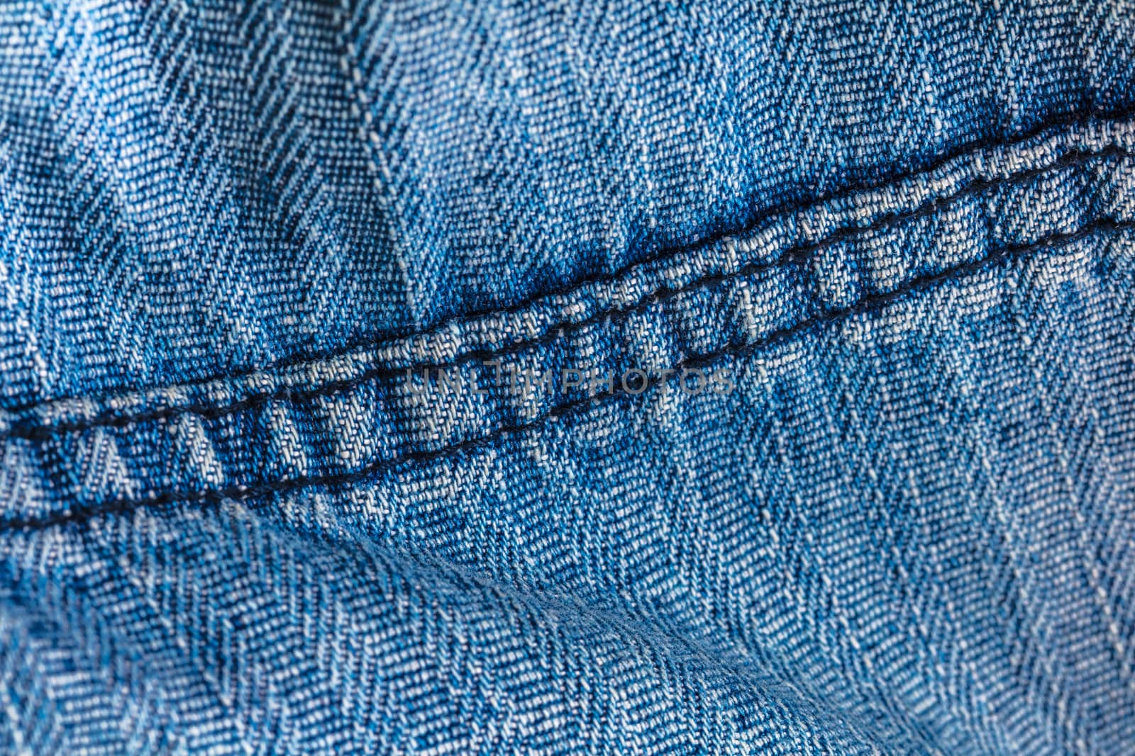 texture of denim cloth close-up by MegaArt