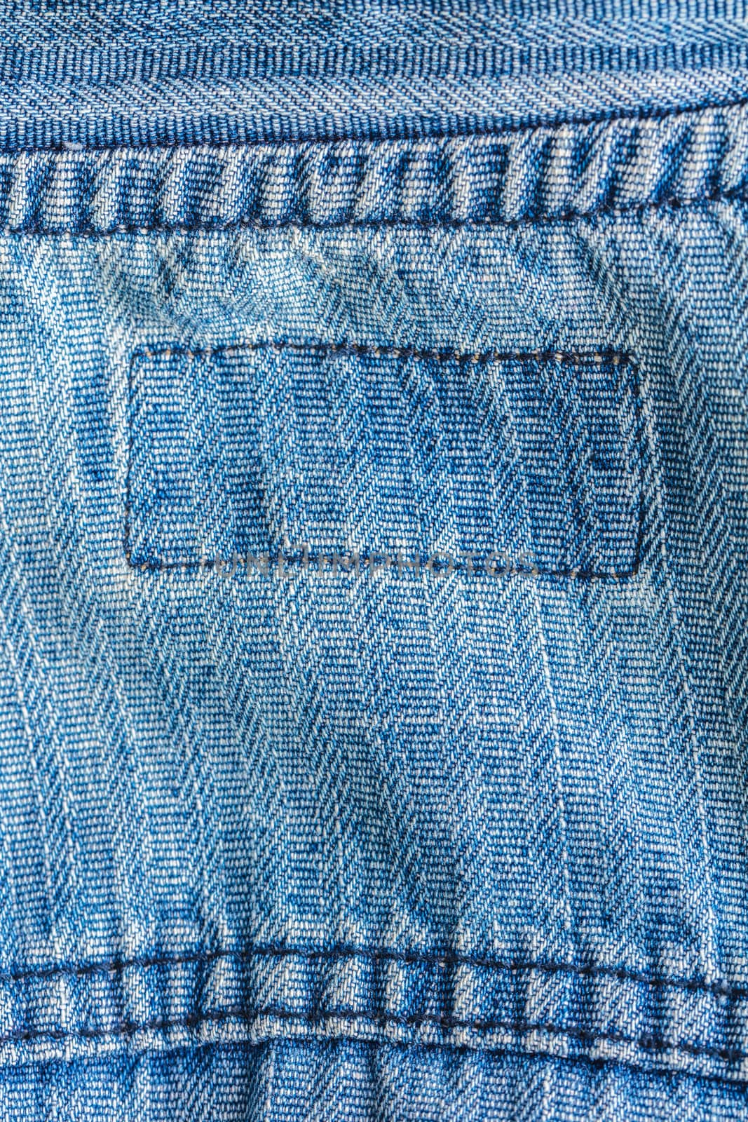 texture of denim cloth close-up by MegaArt