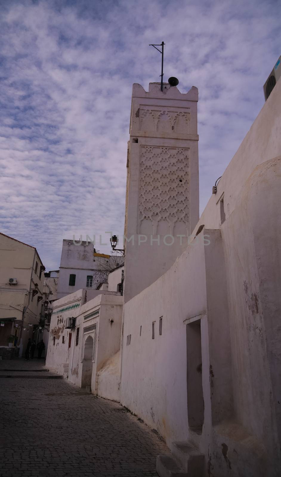 Exterior view to Mister Ramadan mosque, Casbah of Algiers, Algeria by homocosmicos