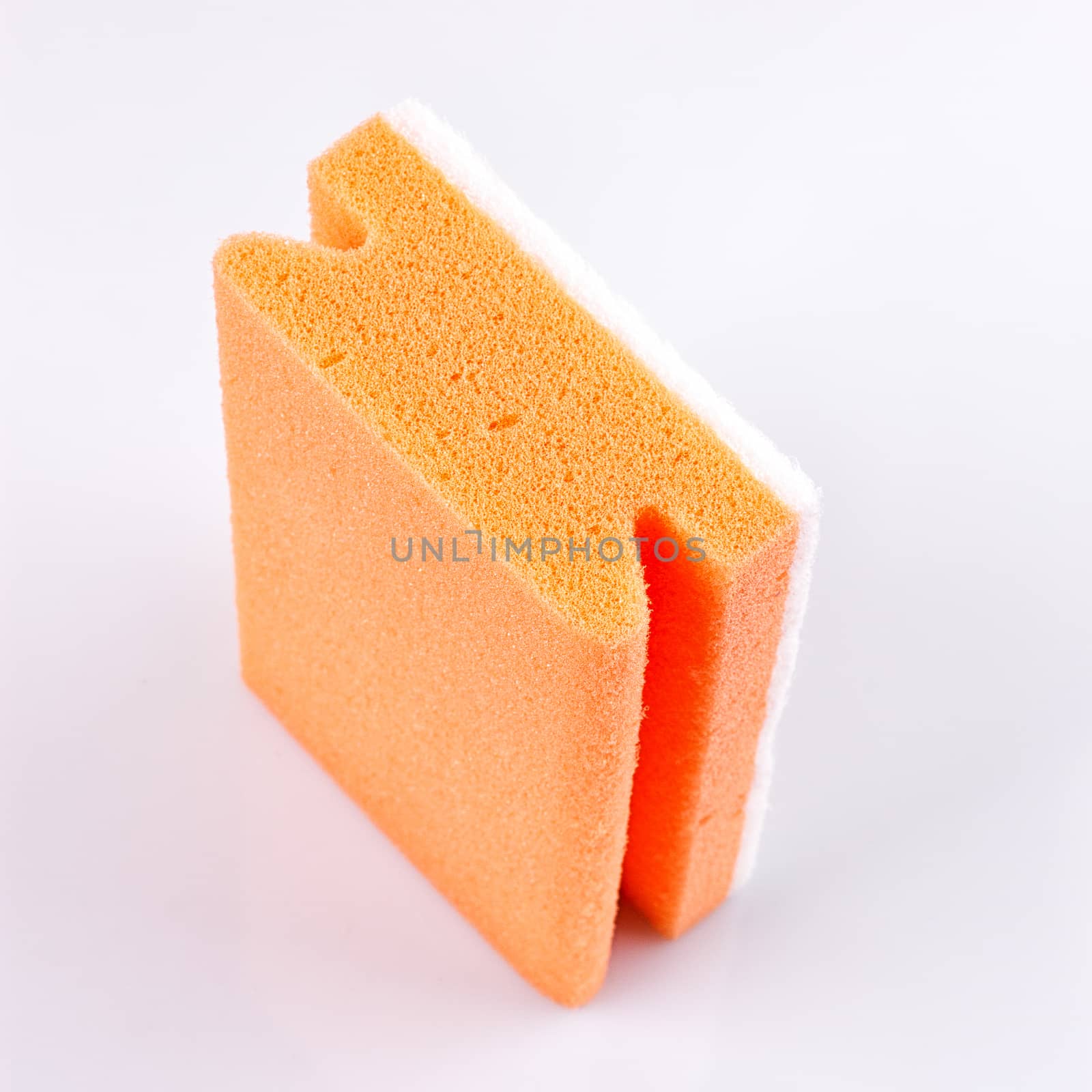 colored sponges close up by victosha