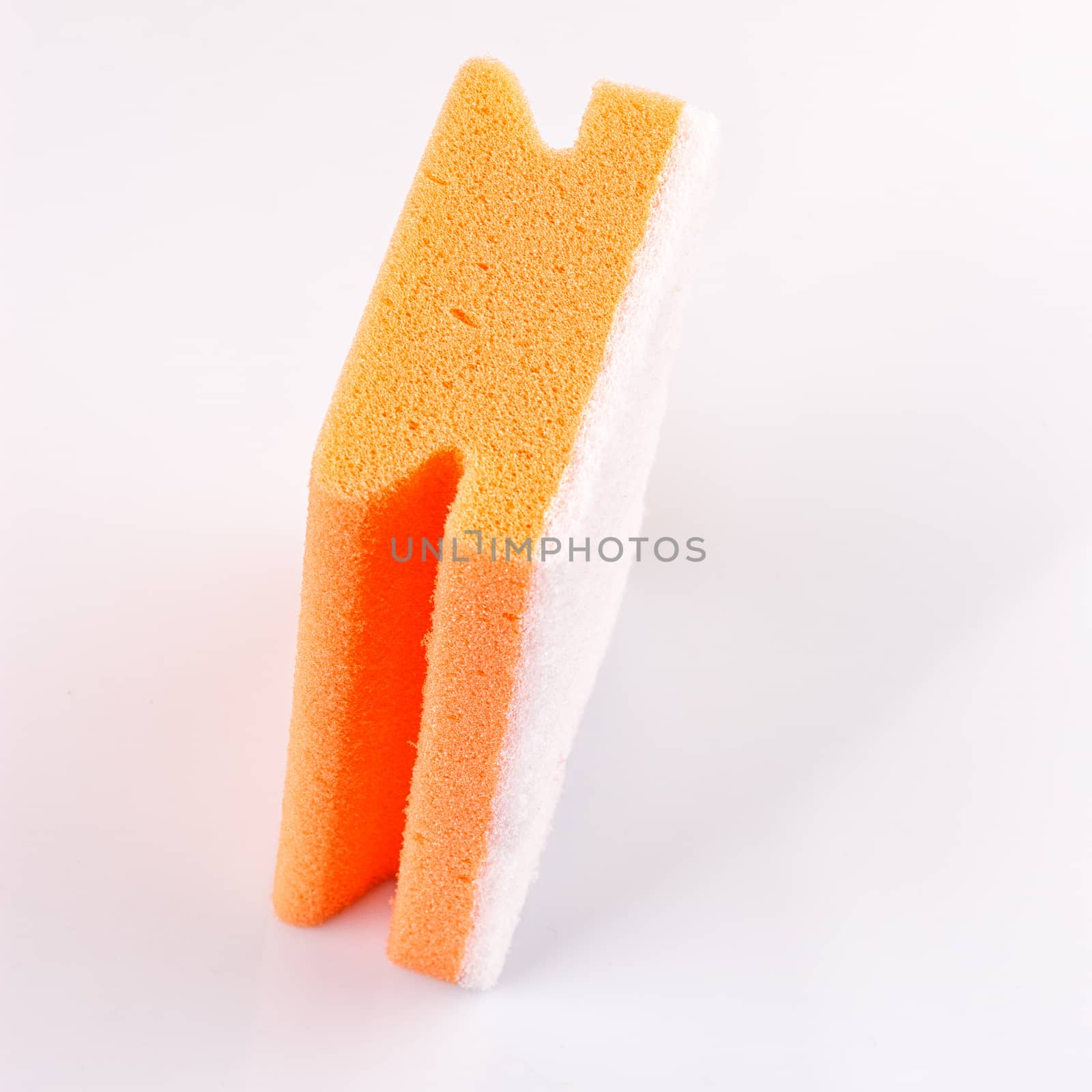 colored sponges close up by victosha