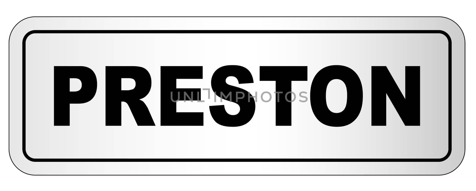 Preston City Nameplate by Bigalbaloo