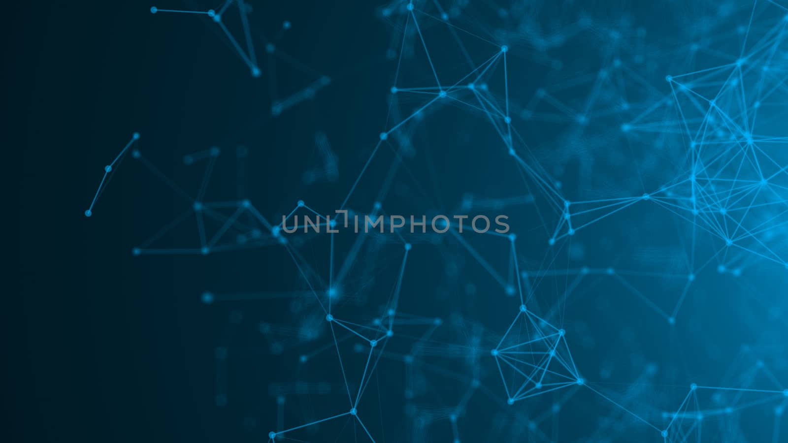 Abstract background with connection dots by nolimit046