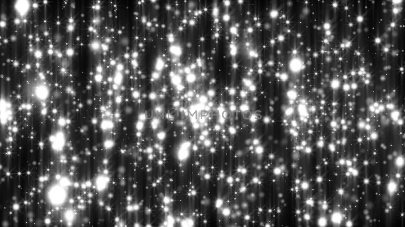 Lights on grey background. Abstract backdrop. 3d rendered
