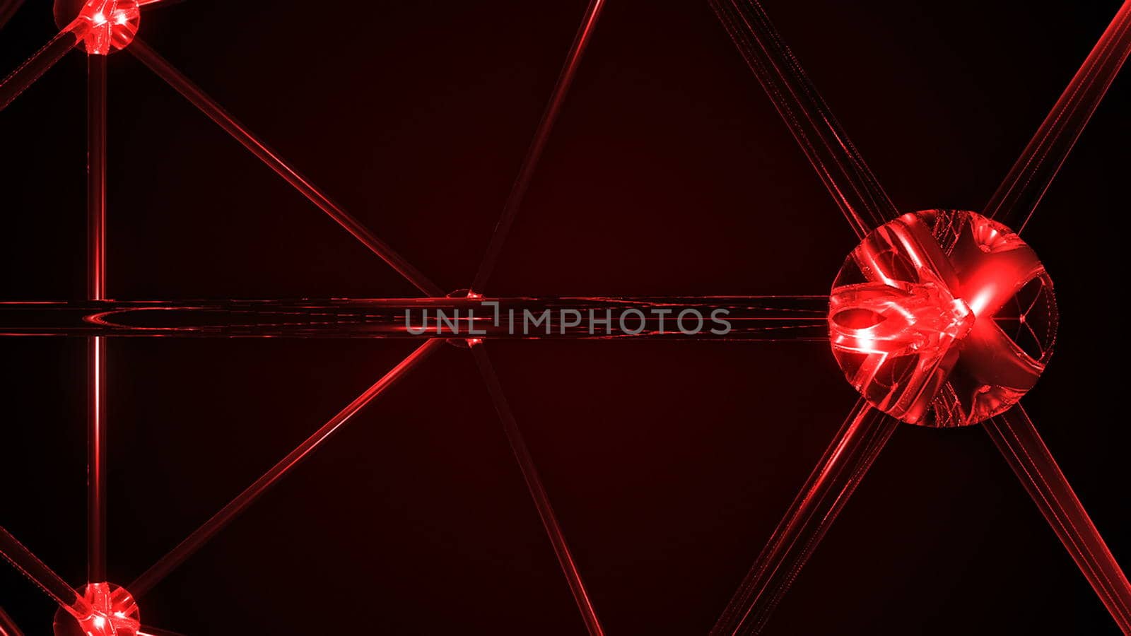Abstract Molecular Structure. Technology backdrop. 3d rendered