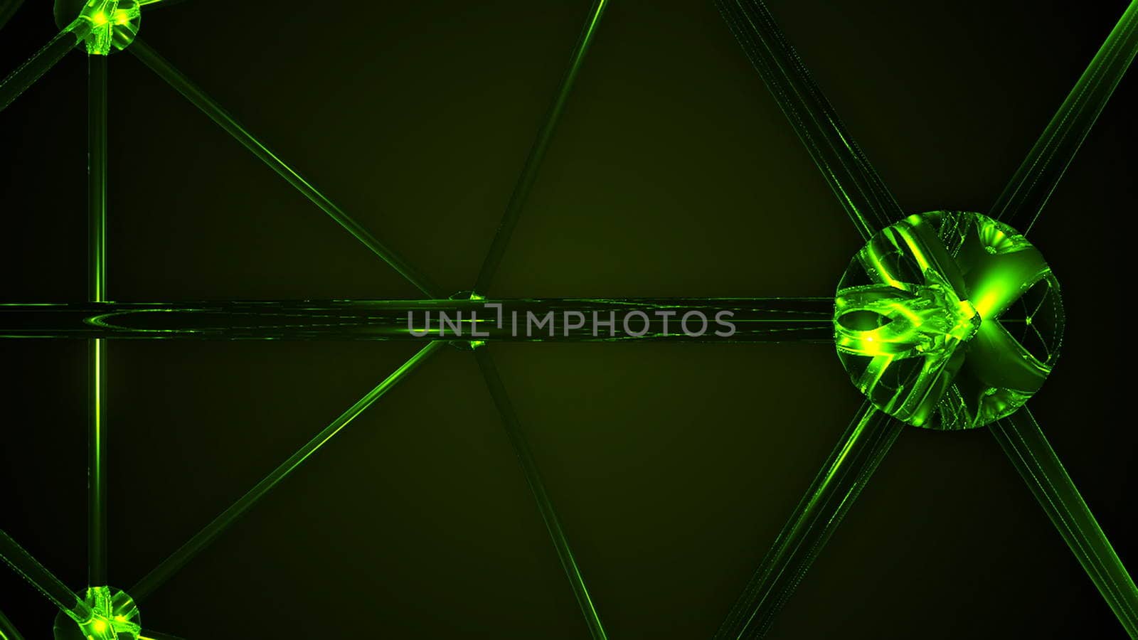 Abstract Molecular Structure. Technology backdrop. 3d rendered