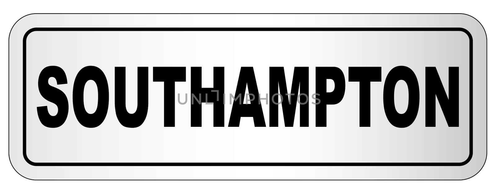 Southampton City Nameplate by Bigalbaloo